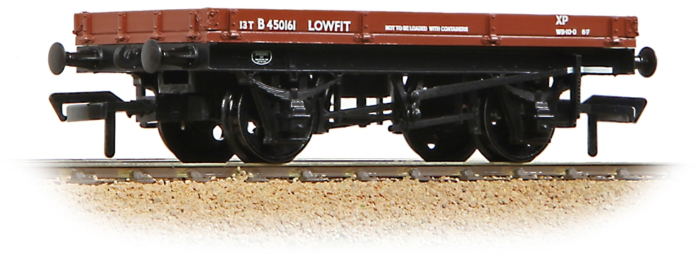 Bachmann 37-479B British Railways 1 Plank Wagon British Railways Bauxite B450161 Image