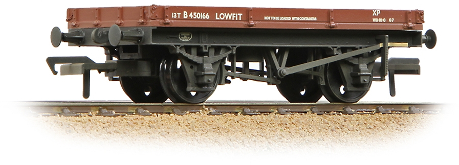 Bachmann 37-479C British Railways 1 Plank Wagon British Railways Bauxite B450166 Image