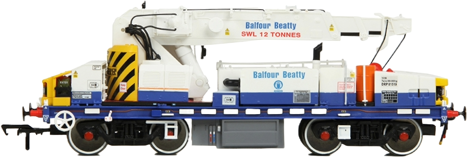 EFE Rail E87050 British Rail YOB Bogie Crane Balfour Beatty Blue & White DRP81519 Image