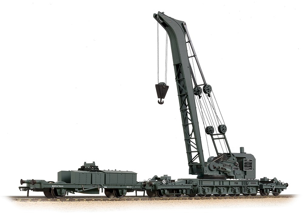 Bachmann 38-801 Ransomes & Rapier 45T Crane Great Western Railway Grey 16 Image