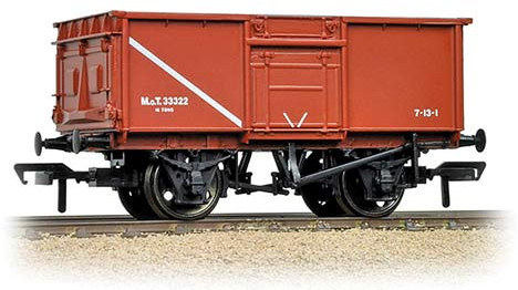 Bachmann 37-376C British Rail MCO/MCV/MXV 16T Steel Mineral Ministry of Transport Brown M.o.T.33111 Image