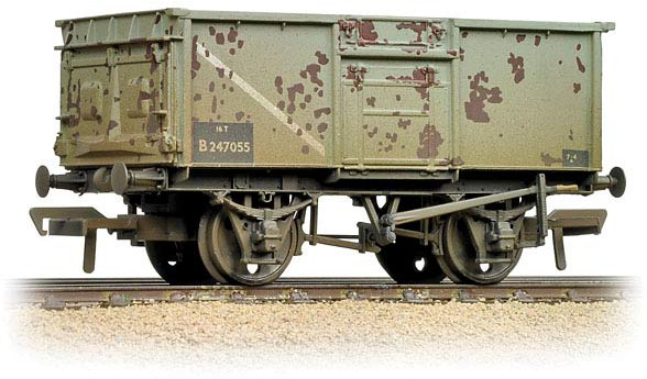 Bachmann 37-377G British Rail MCO/MCV/MXV 16T Steel Mineral British Railways Grey B247055 Image