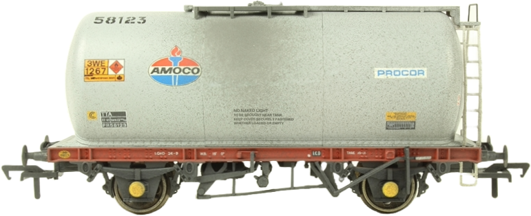 Bachmann 37-575M British Rail TTA 40-49t GLW 'Monobloc' Tank Procor Limited Amoco Corporation Amoco 58123 Image