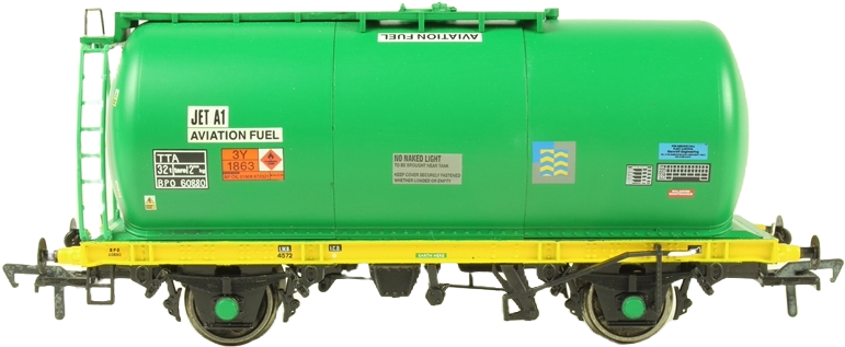 Bachmann 37-575N British Rail TTA 40-49t GLW 'Monobloc' Tank British Rail Trainload Freight Petroleum BPO60880 Image