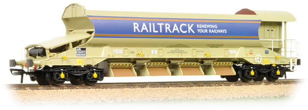 Bachmann 38-210A British Rail JJA Bogie Auto-ballaster Railtrack Buff & Blue GERS12945 Image