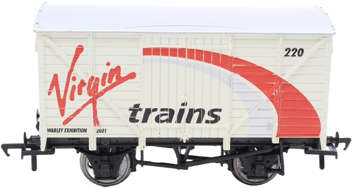 Bachmann 37-800Z London, Midland & Scottish Railway Ventilated Van Virgin Trains West Coast 220 Image