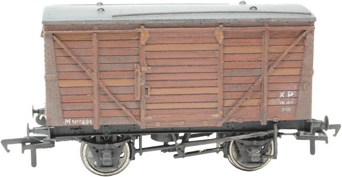 Bachmann 37-801B London, Midland & Scottish Railway Ventilated Van British Railways Bauxite M508894 Image