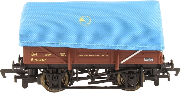 Bachmann 33-075 Great Western Railway 5 Plank 13T China Clay Wagon British Railways Bauxite B743267 Image
